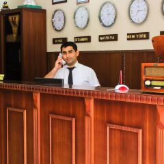 Отель Vilesh Palace Hotel Азербайджан, Масаллы - отзывы, цены и фото номеров - забронировать отель Vilesh Palace Hotel онлайн интерьер отеля