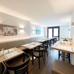 Отель GHOTEL hotel & living München-City Германия, Мюнхен - 9 отзывов об отеле, цены и фото номеров - забронировать отель GHOTEL hotel & living München-City онлайн питание фото 3