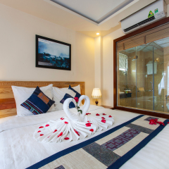 Sapa Centre Hotel комната для гостей
