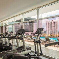 Отель Fiesta Inn Cancun Las Americas Мексика, Канкун - 1 отзыв об отеле, цены и фото номеров - забронировать отель Fiesta Inn Cancun Las Americas онлайн фитнесс-зал