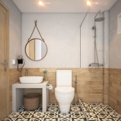 Отель Mhc Guest House Бангкок ванная