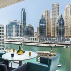 Отель Jannah Marina Bay Suites балкон