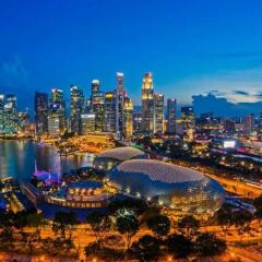 Отель Grand Hyatt Singapore пляж