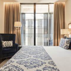 Отель Boeira Garden Hotel Porto Gaia, Curio Collection by Hilton Португалия, Вила-Нова-ди-Гая - отзывы, цены и фото номеров - забронировать отель Boeira Garden Hotel Porto Gaia, Curio Collection by Hilton онлайн комната для гостей фото 4