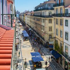 Отель Be Poet Baixa Hotel Португалия, Лиссабон - отзывы, цены и фото номеров - забронировать отель Be Poet Baixa Hotel онлайн балкон