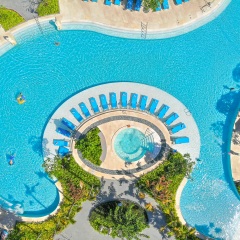 Отель Courtyard by Marriott Bali Nusa Dua Resort Индонезия, Бали - 2 отзыва об отеле, цены и фото номеров - забронировать отель Courtyard by Marriott Bali Nusa Dua Resort онлайн бассейн фото 3