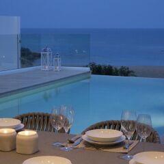 Отель Blue Protaras Seafront Villa 3 бассейн фото 2