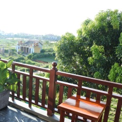 Отель Hoi An Osaka Riverside Villa & Spa балкон