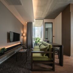 Отель T2 Sathorn Residence Бангкок комната для гостей фото 4