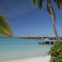 Отель Sofitel Moorea la Ora Beach Resort пляж фото 4