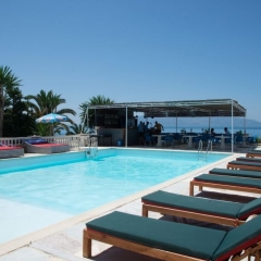 Отель Perla Hotel Saranda Албания, Саранда - отзывы, цены и фото номеров - забронировать отель Perla Hotel Saranda онлайн бассейн