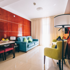 Апартаменты Muthu Clube Praia da Oura в номере