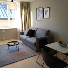 Апартаменты Forenom Apartments Stockholm Johannesgatan комната для гостей фото 2