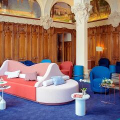 Отель Mercure Lyon Centre Château Perrache Франция, Лион - 1 отзыв об отеле, цены и фото номеров - забронировать отель Mercure Lyon Centre Château Perrache онлайн интерьер отеля фото 2