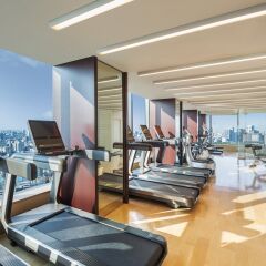 Отель The Prince Gallery Tokyo Kioicho, A Luxury Collection Hotel Япония, Токио - отзывы, цены и фото номеров - забронировать отель The Prince Gallery Tokyo Kioicho, A Luxury Collection Hotel онлайн фитнесс-зал фото 2