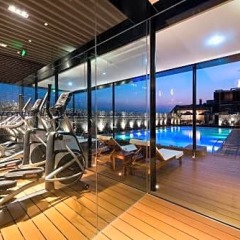 Отель Novotel Shanghai Clover фитнесс-зал фото 4