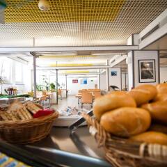 Haus International Hostel питание
