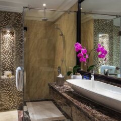 Отель Bahi Ajman Palace Hotel ОАЭ, Аджман - 5 отзывов об отеле, цены и фото номеров - забронировать отель Bahi Ajman Palace Hotel онлайн ванная фото 2