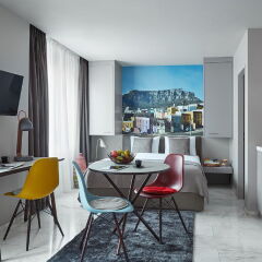 Отель Visionapartments Zurich Militärstrasse Цюрих комната для гостей фото 2