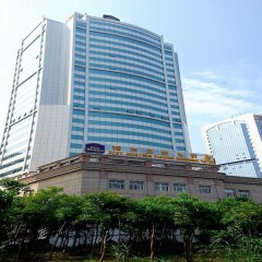 Отель Howard Johnson Wyndham Leonora plzaz Shanghai Китай, Шанхай - отзывы, цены и фото номеров - забронировать отель Howard Johnson Wyndham Leonora plzaz Shanghai онлайн вид на фасад