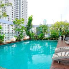 Апартаменты Sabai Sathorn Serviced Apartment Бангкок бассейн фото 3