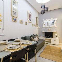 Апартаменты Apartment Gran Vía Jardines Sol комната для гостей фото 5