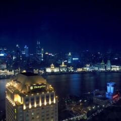 Отель Pudong Shangri-La East Shanghai балкон