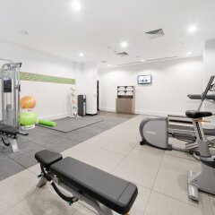 Отель Hampton By Hilton London Waterloo Лондон фитнесс-зал фото 3