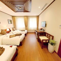Hanoi Nostalgia Hotel And Spa Ханой комната для гостей фото 4