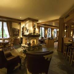 Отель Le Grand Chalet гостиничный бар