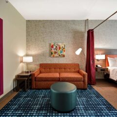Отель Home2 Suites by Hilton Columbus Downtown США, Колумбус - отзывы, цены и фото номеров - забронировать отель Home2 Suites by Hilton Columbus Downtown онлайн комната для гостей фото 3