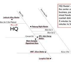 HQ hostel Silom городской автобус