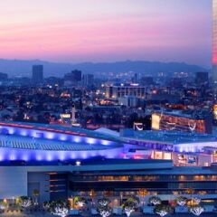 Отель JW Marriott Los Angeles L.A. LIVE городской автобус