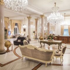 Отель Grand Hotel Rimini Италия, Римини - 4 отзыва об отеле, цены и фото номеров - забронировать отель Grand Hotel Rimini онлайн интерьер отеля фото 3