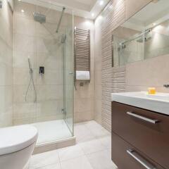 Отель P&O Apartments Patria Польша, Варшава - отзывы, цены и фото номеров - забронировать отель P&O Apartments Patria онлайн ванная фото 2