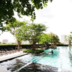 Отель Sukhumvit New Room BTS Bangna Таиланд, Бангкок - отзывы, цены и фото номеров - забронировать отель Sukhumvit New Room BTS Bangna онлайн бассейн фото 2