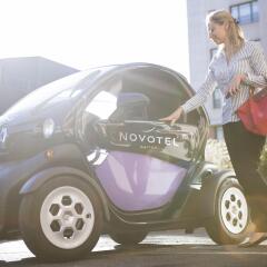 Отель Novotel Suites Marseille Centre Euromed городской автобус