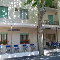 Hotel Zaghini вид на фасад фото 2