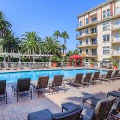 Апартаменты Downtown LA Inspiring Apartments бассейн фото 2