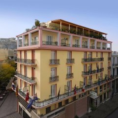 Отель Carolina Hotel Греция, Афины - 2 отзыва об отеле, цены и фото номеров - забронировать отель Carolina Hotel онлайн балкон