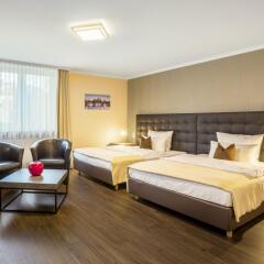Hotel an der Messe комната для гостей фото 3