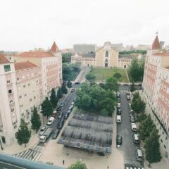 Отель Pensao Residencial Horizonte Лиссабон балкон