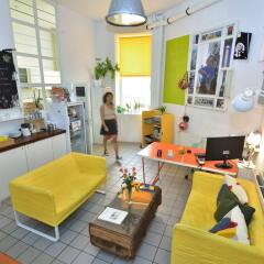 Kiez Hostel Berlin интерьер отеля
