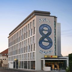 Отель Super 8 by Wyndham Dresden Германия, Дрезден - отзывы, цены и фото номеров - забронировать отель Super 8 by Wyndham Dresden онлайн фото 4