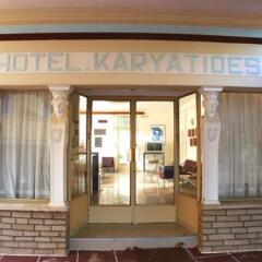 Отель Karyatides Греция, Эгина - 1 отзыв об отеле, цены и фото номеров - забронировать отель Karyatides онлайн вид на фасад