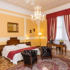 Отель Bristol Palace Hotel Италия, Генуя - 8 отзывов об отеле, цены и фото номеров - забронировать отель Bristol Palace Hotel онлайн комната для гостей фото 4