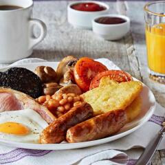 Отель Premier Inn Glasgow City - Charing Cross питание
