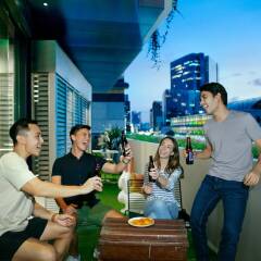 Отель lyf Funan Singapore by Ascott Сингапур помещение для мероприятий