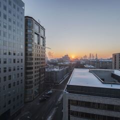 Гостиница GMApartments 4 rooms with mansard on Tverskaya балкон