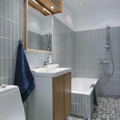 Отель Copenhagen Apartments Дания, Копенгаген - отзывы, цены и фото номеров - забронировать отель Copenhagen Apartments онлайн ванная